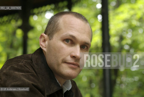 American writer David Vann. Paris, June 15, 2010 - ©Ulf Andersen/Rosebud2