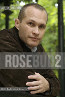 American writer David Vann. Paris, June 15, 2010 - ©Ulf Andersen/Rosebud2