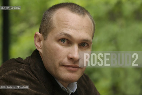 American writer David Vann. Paris, June 15, 2010 - ©Ulf Andersen/Rosebud2