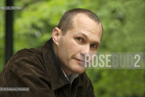 American writer David Vann. Paris, June 15, 2010 - ©Ulf Andersen/Rosebud2