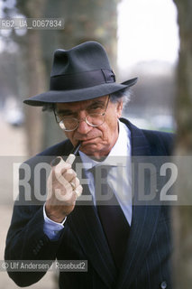 Greek writer Vassilis Vassilikos. Paris, December 2, 1999 - ©Ulf Andersen/Rosebud2