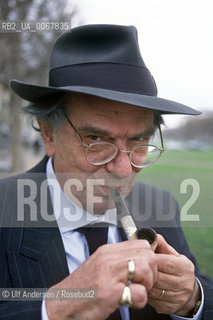 Greek writer Vassilis Vassilikos. Paris, December 2, 1999 - ©Ulf Andersen/Rosebud2