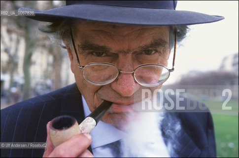 Greek writer Vassilis Vassilikos. Paris, December 2, 1999 - ©Ulf Andersen/Rosebud2