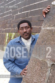 Haitian writer Gary Victor. Saint Malo, May 30, 2004 - ©Ulf Andersen/Rosebud2