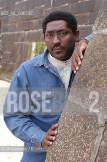 Haitian writer Gary Victor. Saint Malo, May 30, 2004 - ©Ulf Andersen/Rosebud2