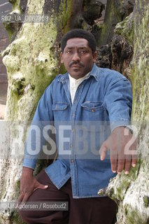 Haitian writer Gary Victor. Saint Malo, May 30, 2004 - ©Ulf Andersen/Rosebud2