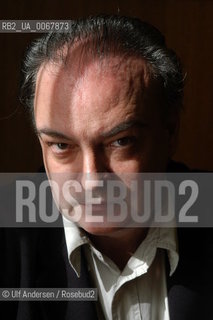 Spanish writer Enrique Vila Matas. Paris, September 19, 2003 - ©Ulf Andersen/Rosebud2