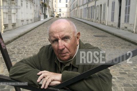 French sociologist and writer Paul Virilio. Paris, April 3, 2009 - ©Ulf Andersen/Rosebud2