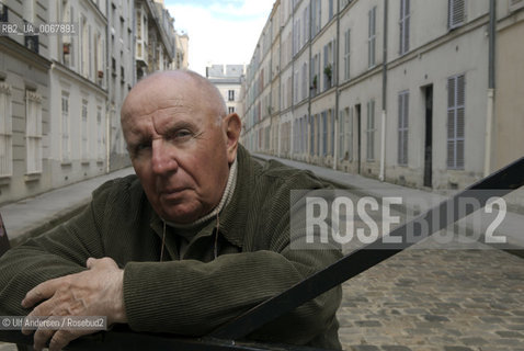 French sociologist and writer Paul Virilio. Paris, April 3, 2009 - ©Ulf Andersen/Rosebud2