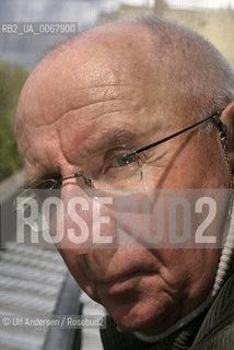 French sociologist and writer Paul Virilio. Paris, April 3, 2009 - ©Ulf Andersen/Rosebud2