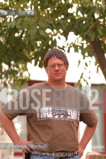 American writer William T. Vollmann. Paris, September 3, 2004 - ©Ulf Andersen/Rosebud2