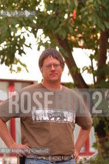 American writer William T. Vollmann. Paris, September 3, 2004 - ©Ulf Andersen/Rosebud2