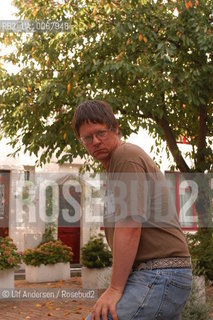 American writer William T. Vollmann. Paris, September 3, 2004 - ©Ulf Andersen/Rosebud2