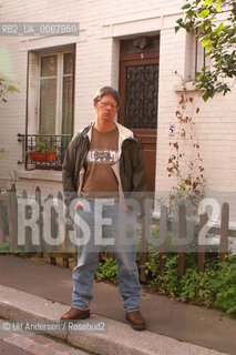 American writer William T. Vollmann. Paris, September 3, 2004 - ©Ulf Andersen/Rosebud2