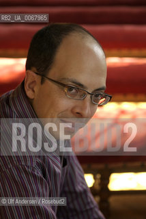 Mexican writer Jorge Volpi. Paris, September 28, 2008 - ©Ulf Andersen/Rosebud2