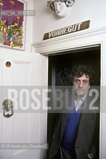 American writer Kurt Vonnegut, at home. New York, January 24, 1988 - ©Ulf Andersen/Rosebud2