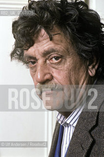 American writer Kurt Vonnegut, at home. New York, January 24, 1988 - ©Ulf Andersen/Rosebud2