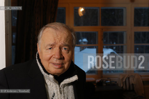 Russian writer Andrei Voznessenski . Moscow, February 3, 2005 - ©Ulf Andersen/Rosebud2