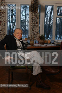 Russian writer Andrei Voznessenski . Moscow, February 3, 2005 - ©Ulf Andersen/Rosebud2