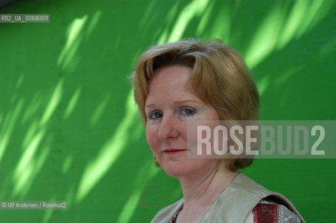 English writer Julia Wallis Martin. Paris, May 28, 2003 - ©Ulf Andersen/Rosebud2