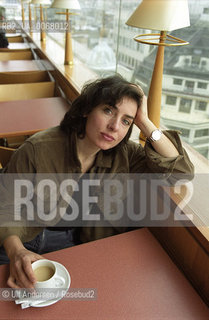 German writer Alissa Walser. Paris, March 23, 2002 - ©Ulf Andersen/Rosebud2