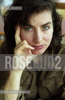 German writer Alissa Walser. Paris, March 23, 2002 - ©Ulf Andersen/Rosebud2