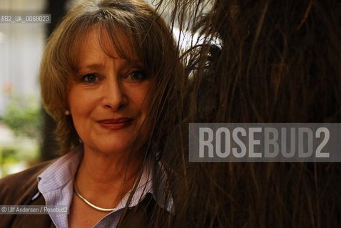 English writer Minette Walters. Paris, April 2, 2006 - ©Ulf Andersen/Rosebud2