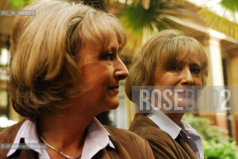 English writer Minette Walters. Paris, April 2, 2006 - ©Ulf Andersen/Rosebud2