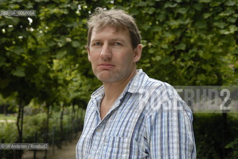 English writer Alan Warner. Paris, June 28, 2007 - ©Ulf Andersen/Rosebud2