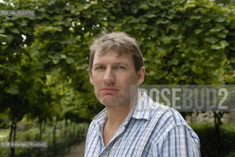 English writer Alan Warner. Paris, June 28, 2007 - ©Ulf Andersen/Rosebud2