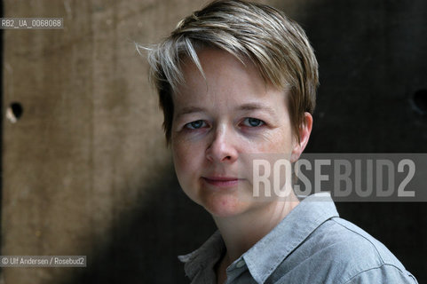 English writer Sarah Waters. Paris, June 29, 2003 - ©Ulf Andersen/Rosebud2