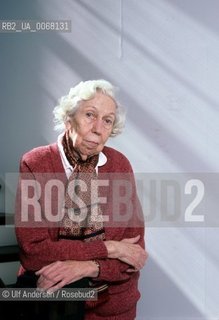 Eudora Welty at home in Jackson, Mississippi.. ©Ulf Andersen/Rosebud2