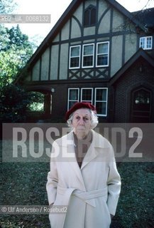 Eudora Welty at home in Jackson, Mississippi.. ©Ulf Andersen/Rosebud2