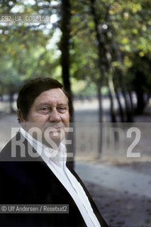 American writer Paul West. Paris, October 12, 1990 - ©Ulf Andersen/Rosebud2