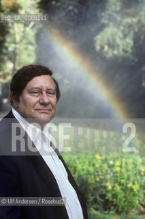 American writer Paul West. Paris, October 12, 1990 - ©Ulf Andersen/Rosebud2