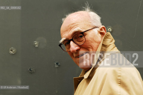 American writer Donald Westlake. Paris, April 4, 2006 - ©Ulf Andersen/Rosebud2