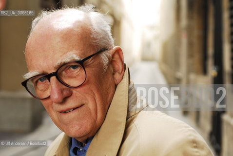 American writer Donald Westlake. Paris, April 4, 2006 - ©Ulf Andersen/Rosebud2