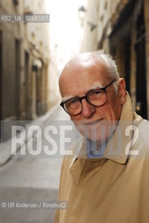 American writer Donald Westlake. Paris, April 4, 2006 - ©Ulf Andersen/Rosebud2