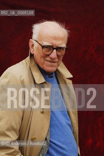 American writer Donald Westlake. Paris, April 4, 2006 - ©Ulf Andersen/Rosebud2