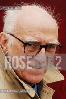 American writer Donald Westlake. Paris, April 4, 2006 - ©Ulf Andersen/Rosebud2