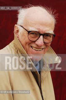 American writer Donald Westlake. Paris, April 4, 2006 - ©Ulf Andersen/Rosebud2