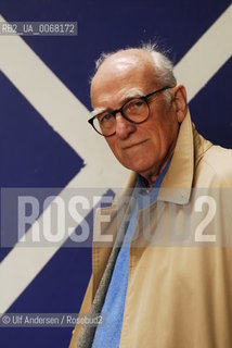 American writer Donald Westlake. Paris, April 4, 2006 - ©Ulf Andersen/Rosebud2