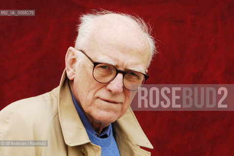 American writer Donald Westlake. Paris, April 4, 2006 - ©Ulf Andersen/Rosebud2