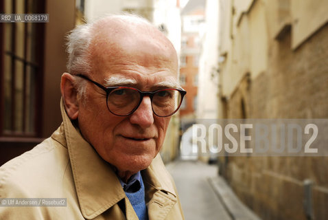 American writer Donald Westlake. Paris, April 4, 2006 - ©Ulf Andersen/Rosebud2