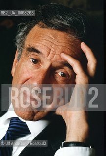 American writer Elie Wiesel. Paris, September 26, 1996 - ©Ulf Andersen/Rosebud2