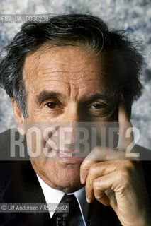 American writer Elie Wiesel. Paris, October 9, 1989 - ©Ulf Andersen/Rosebud2