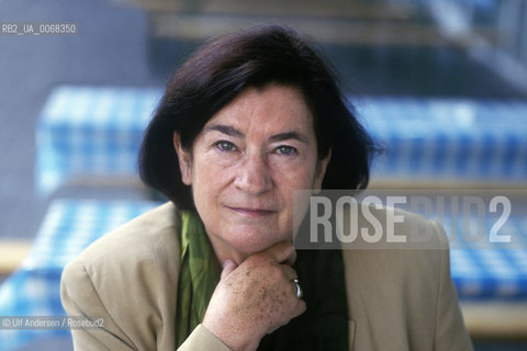 German writer Christa Wolf. Frankfurt, October 13, 2000 - ©Ulf Andersen/Rosebud2