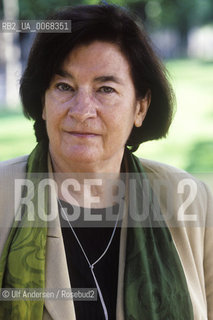 German writer Christa Wolf. Frankfurt, October 13, 2000 - ©Ulf Andersen/Rosebud2