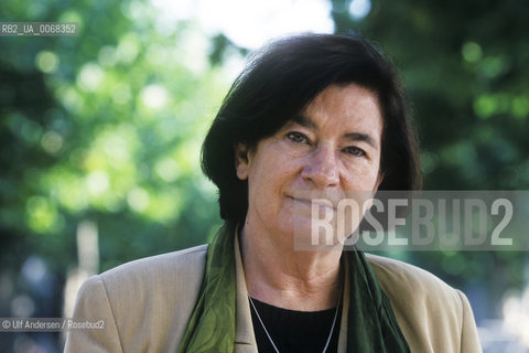 German writer Christa Wolf. Frankfurt, October 13, 2000 - ©Ulf Andersen/Rosebud2