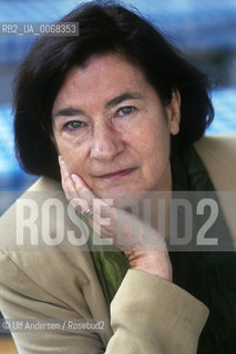 German writer Christa Wolf. Frankfurt, October 13, 2000 - ©Ulf Andersen/Rosebud2